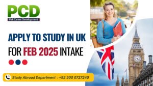 Apply to Study in the UK | Join PCD for 2025 Feb Intake